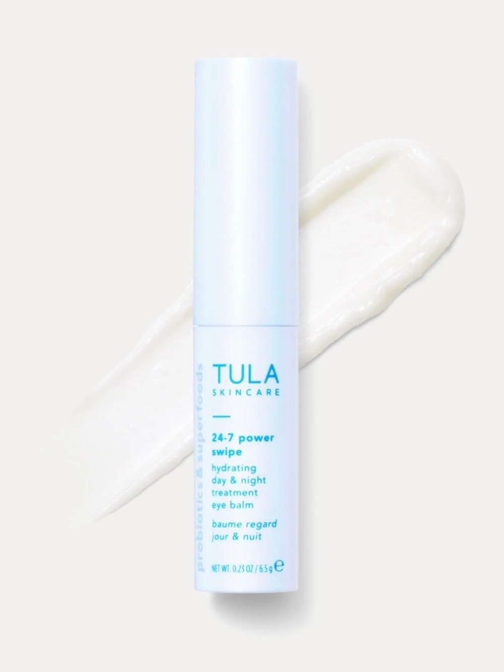 Tula Hydrating 24-7 Power Swipe Eye Balm - White